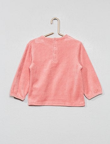 Pijama em veludo 'Veado' - Kiabi