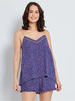 Pijama estampado - Kiabi
