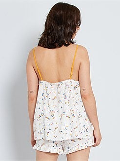 Pijama estampado - Kiabi