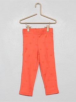 Pijama estampado com folhos - Kiabi