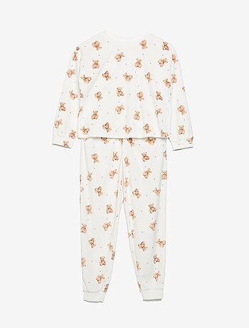 Pijama estampado de 2 peças - Camisola + calças