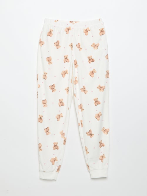 Pijama estampado de 2 peças - Camisola + calças - Kiabi Pijama estampado de 2 peças - Camisola + calças - Kiabi