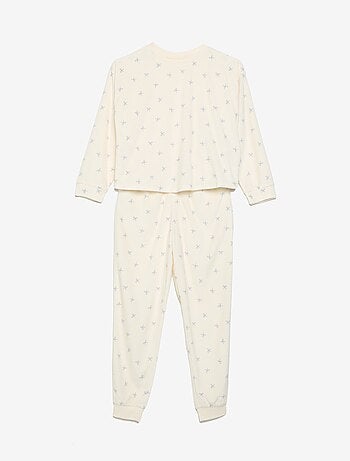 Pijama estampado de 2 peças - Camisola + calças