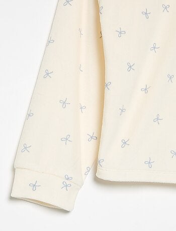 Pijama estampado de 2 peças - Camisola + calças