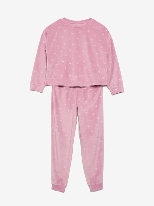 Pijama estampado de 2 peças - Camisola + calças - Kiabi Pijama estampado de 2 peças - Camisola + calças - Kiabi