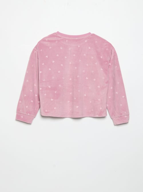Pijama estampado de 2 peças - Camisola + calças - Kiabi Pijama estampado de 2 peças - Camisola + calças - Kiabi