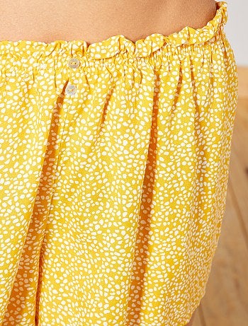 Pijama estampado em malha soltinha - Kiabi