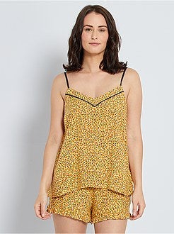 Pijama estampado - Kiabi