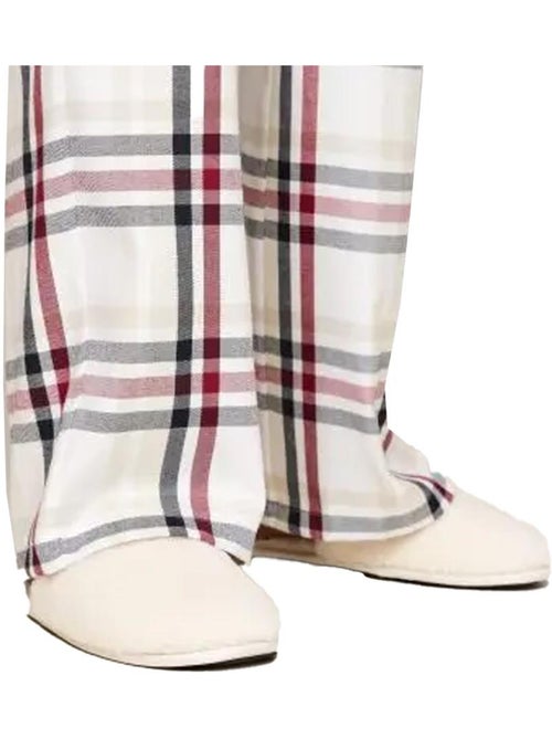Pijama Feminino Tommy Hilfiger Heritage Branco/Azul-Marinho/Vermelho - Kiabi Pijama Feminino Tommy Hilfiger Heritage Branco/Azul-Marinho/Vermelho - Kiabi