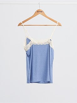 Pijama fluido em viscose - Kiabi