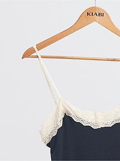 Pijama fluido em viscose - Kiabi