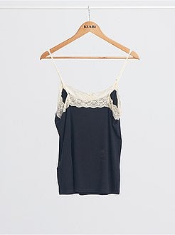 Pijama fluido em viscose - Kiabi