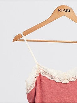 Pijama fluido em viscose - Kiabi