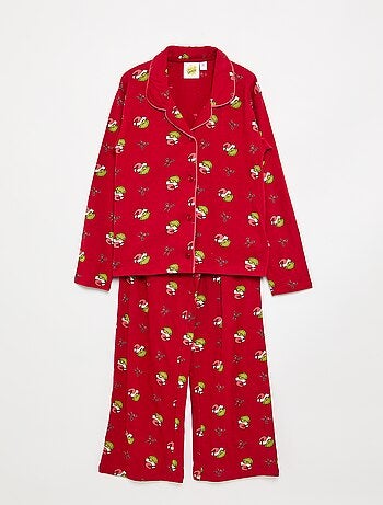 Pijama 'Grinch' 2 peças - Casaco + calças