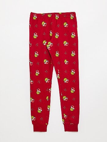 Pijama 'Grinch' de 2 peças - T-shirt de manga comprida + calças