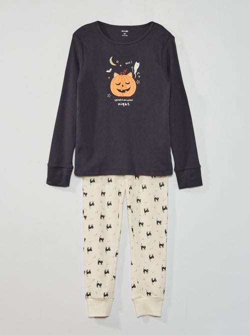 Pijama 'Halloween' - 2 peças - Kiabi