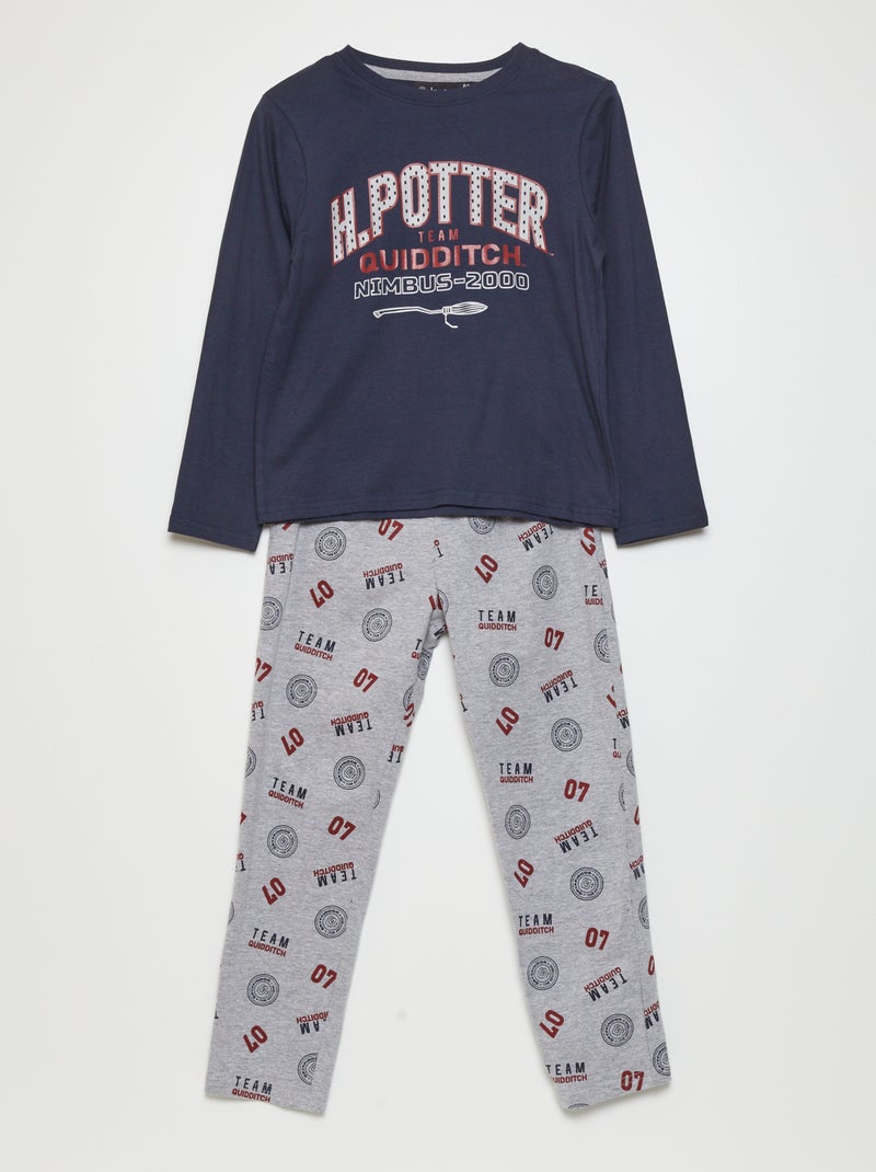 Pijama 'Harry Potter' - 2 peças AZUL - Kiabi