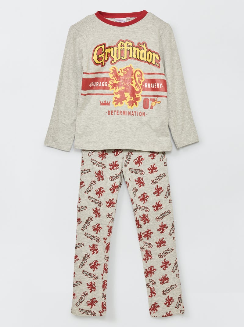 Pijama 'Harry Potter' - 2 peças CINZA - Kiabi