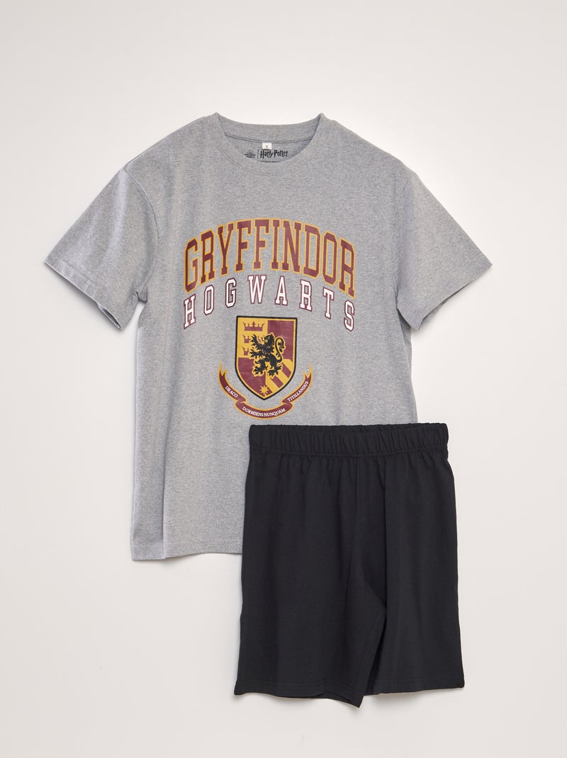 Pijama 'Harry Potter'  - 2 peças CINZA - Kiabi