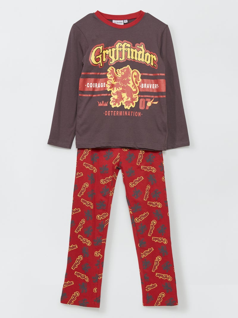Pijama 'Harry Potter' - 2 peças VERMELHO - Kiabi