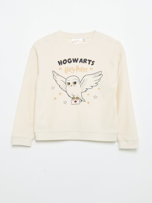 Pijama 'Harry Potter' de 2 peças em polar - T-shirt de manga comprida + calças - Kiabi