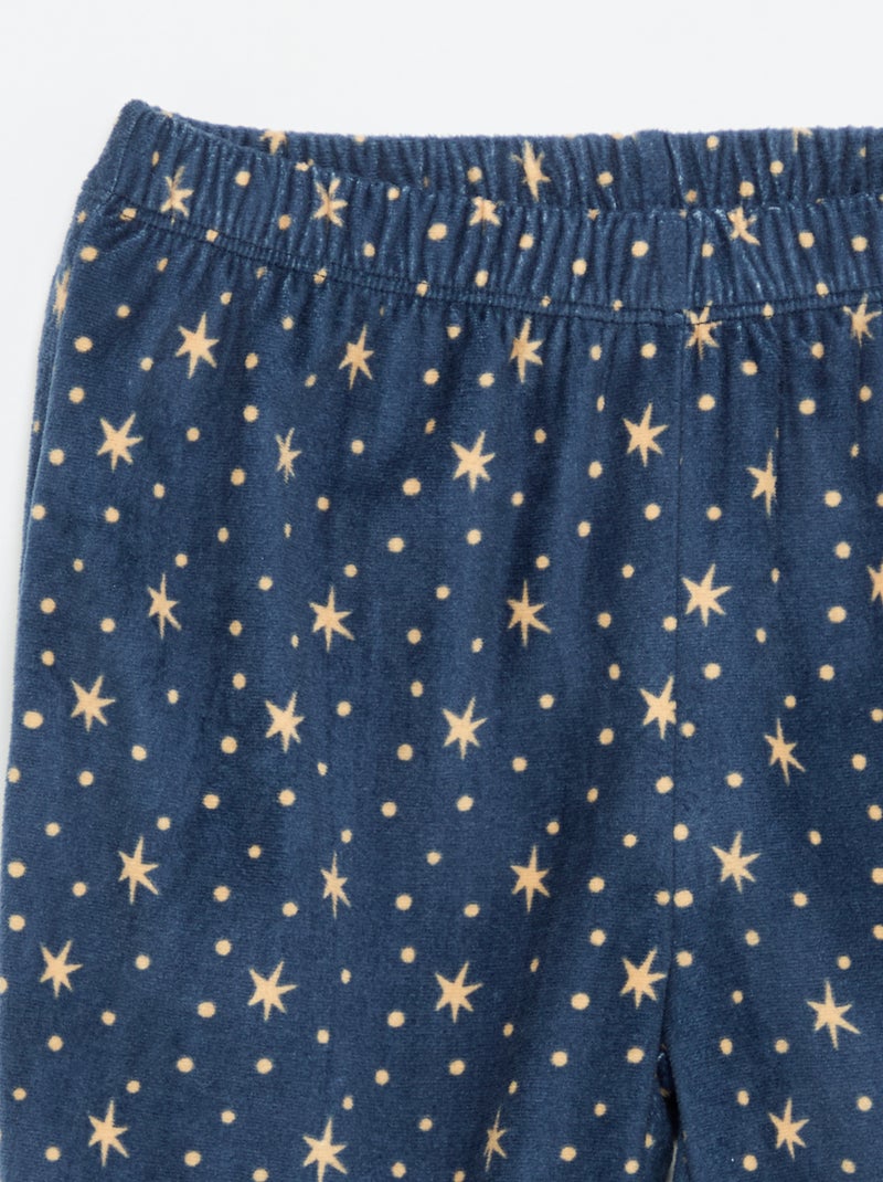 Pijama 'Harry Potter' de 2 peças em polar - T-shirt de manga comprida + calças Cru - Kiabi