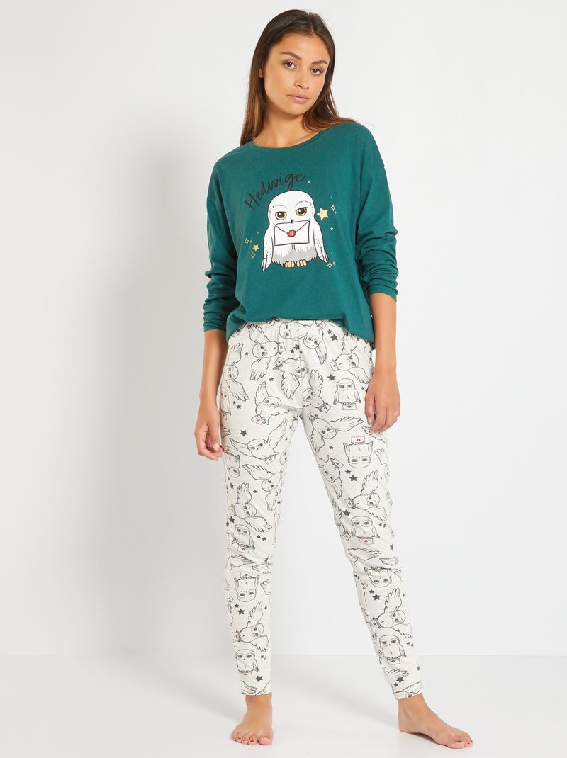 Pijama 'Harry Potter' VERDE - Kiabi