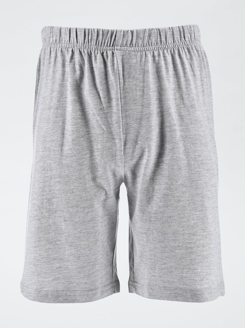 Pijama 'Harvard' - 2 peças AZUL - Kiabi