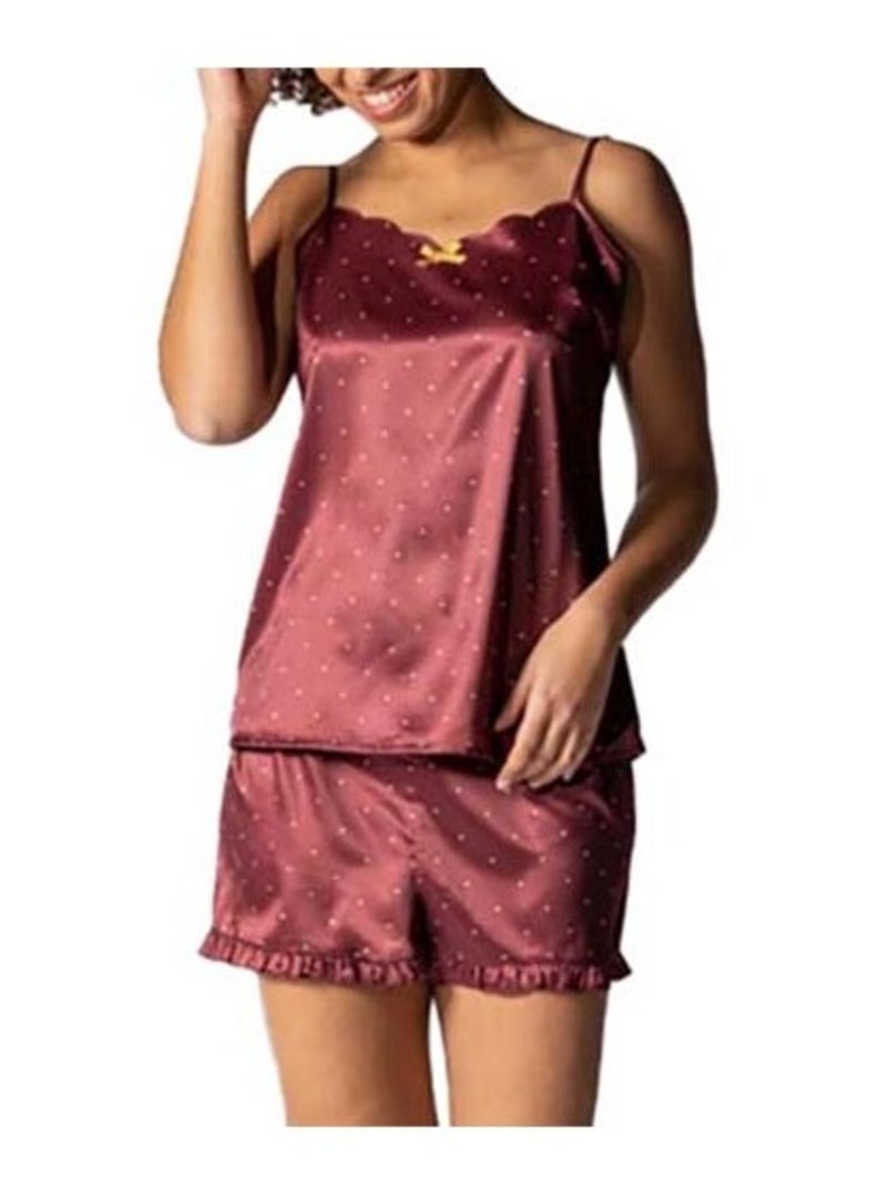 Pijama HECHTER STUDIO Bordô - Kiabi