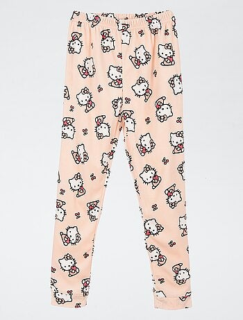 Pijama \'Hello Kitty\' de 2 peças - T-shirt de manga comprida + calças