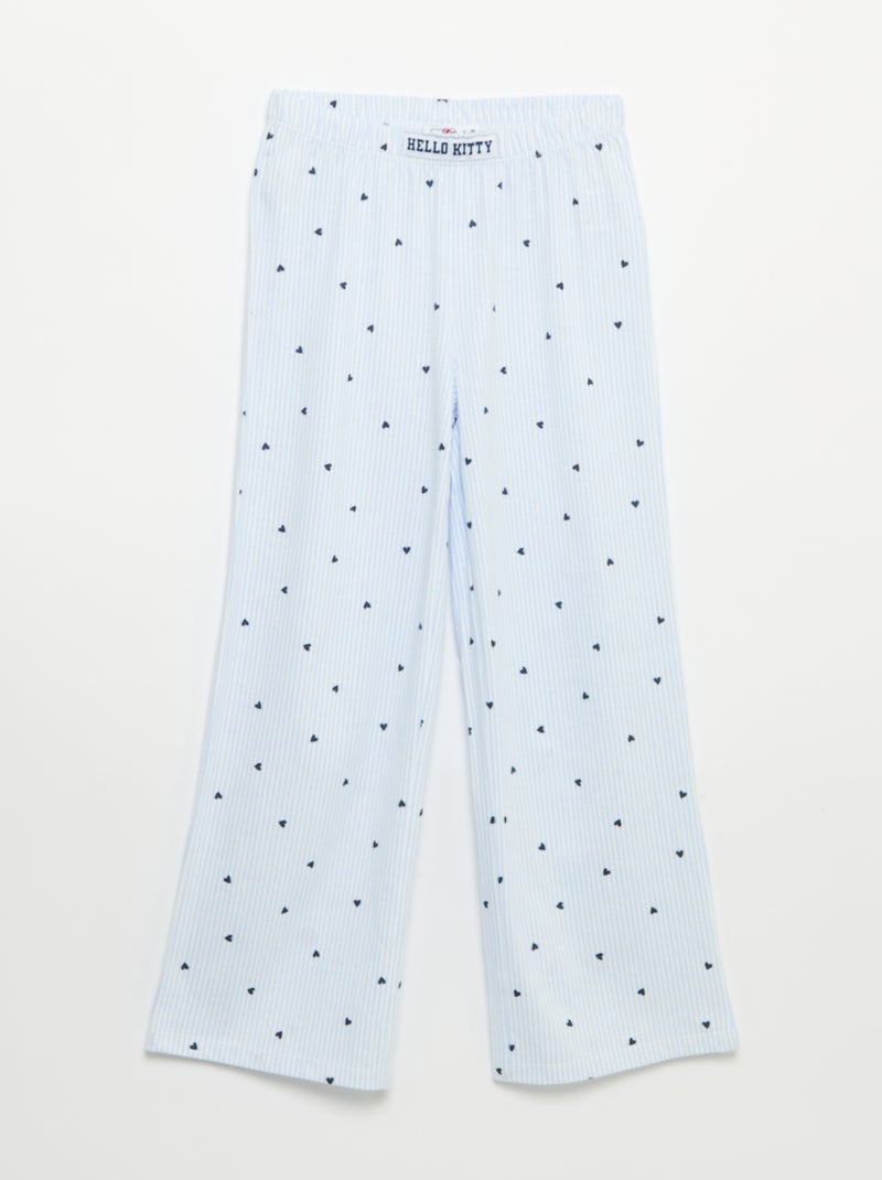 Pijama 'Hello Kitty' de 2 peças Azul - Kiabi