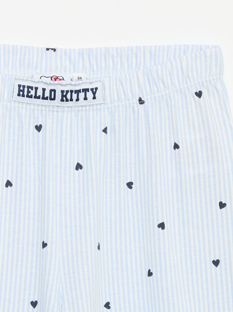 Pijama 'Hello Kitty' de 2 peças Azul - Kiabi