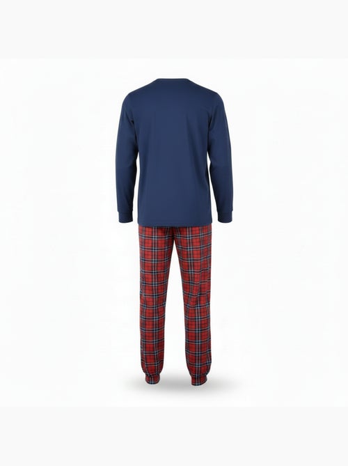 Pijama homem algodão bordado veado escocês ozabi - Kiabi Pijama homem algodão bordado veado escocês ozabi - Kiabi