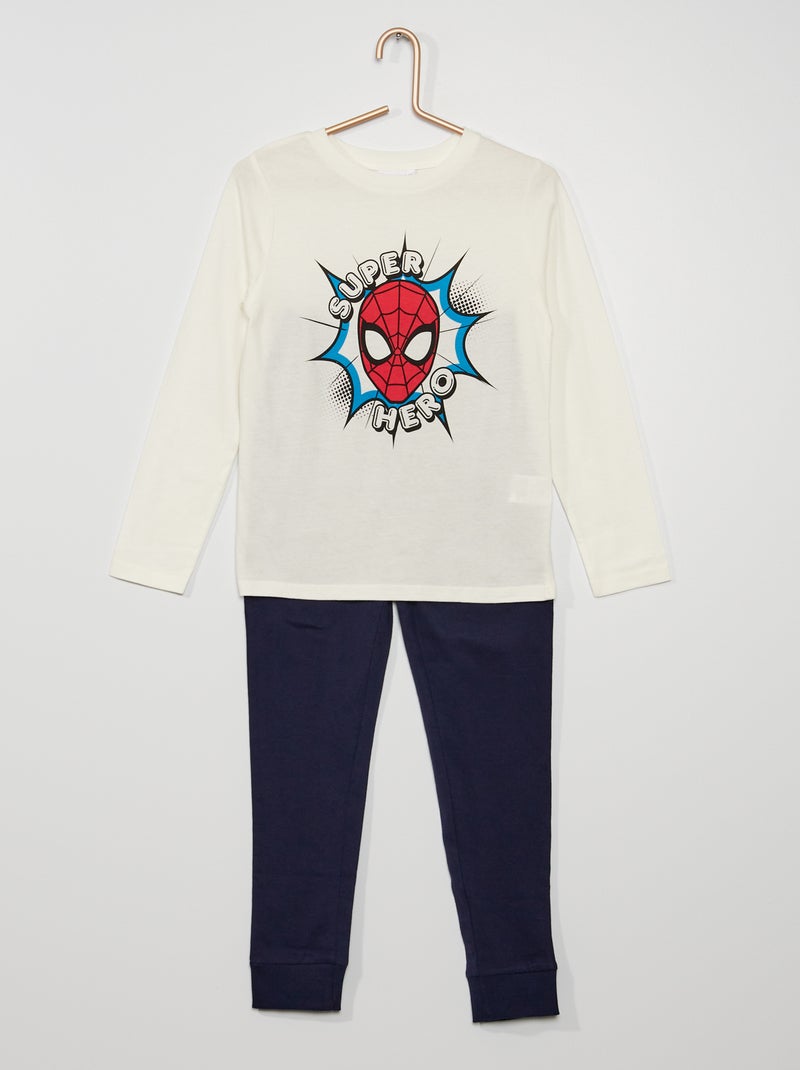 Pijama 'Homem-Aranha' BRANCO - Kiabi
