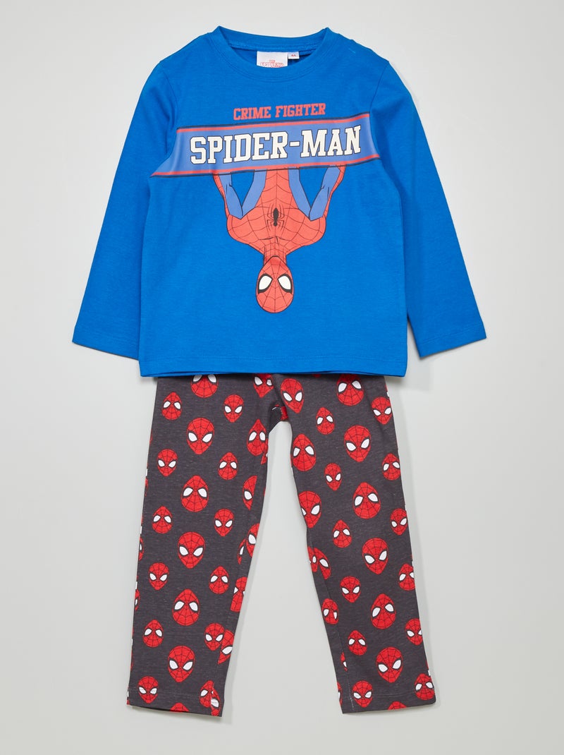 Pijama 'Homem-Aranha' 'Marvel' Azul - Kiabi