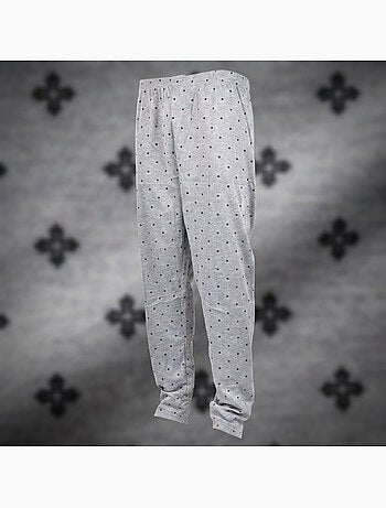 Pijama Homem Comprido Botões Gola Camisa OZABI Suave