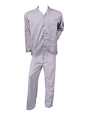 Pijama homem comprido chevignon abotoado