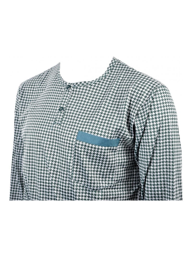 Pijama Homem Comprido Eco Verde vintage - Kiabi