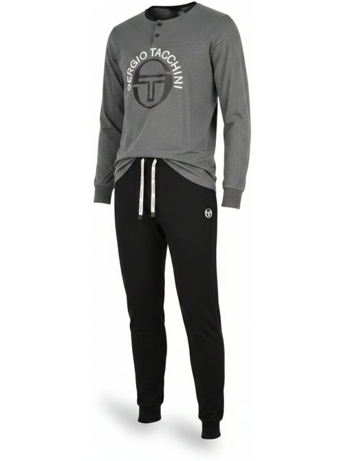 Pijama Homem Comprido Sergio Tacchini - Kiabi Pijama Homem Comprido Sergio Tacchini - Kiabi