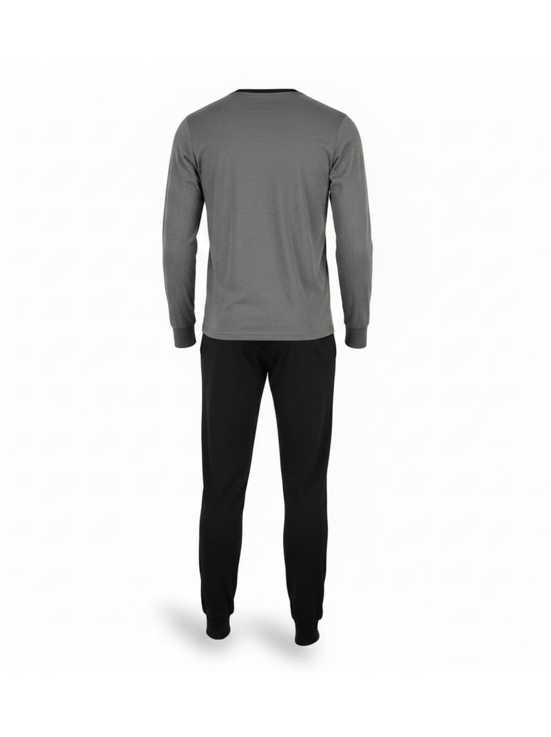 Pijama Homem Comprido Sergio Tacchini Azul antracite - Kiabi