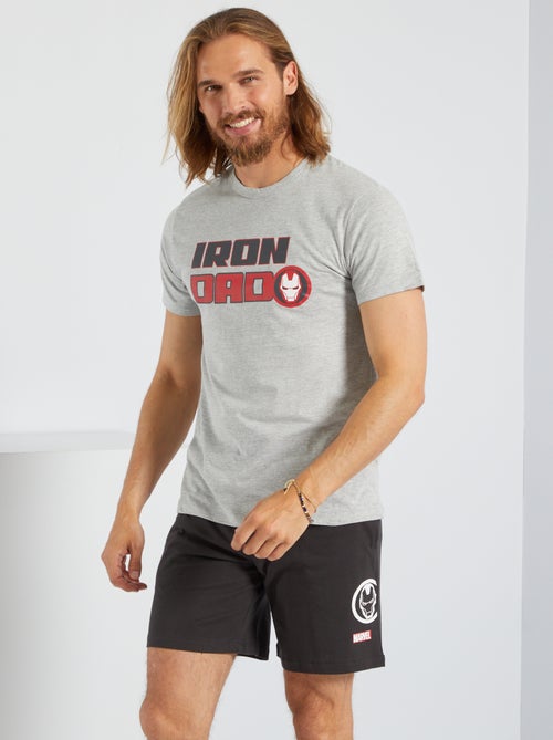 Pijama 'Homem de Ferro' - 2 peças - Kiabi