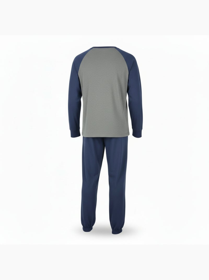 Pijama homem felpudo bicolor ozabi sweet secret club Azul-marinho - Kiabi