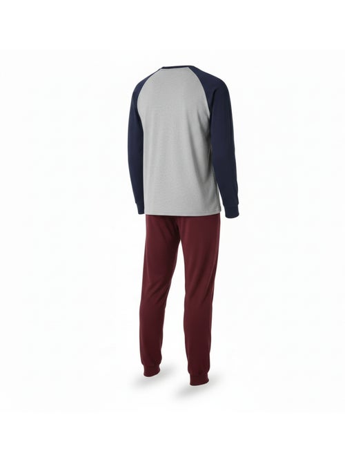 Pijama homem forrado polar bordado new york ozabi - Kiabi Pijama homem forrado polar bordado new york ozabi - Kiabi