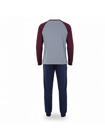 Pijama homem forrado polar bordado new york ozabi