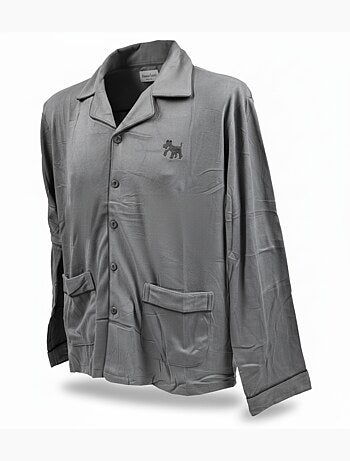 Pijama homem inverno polar abotoado c2530
