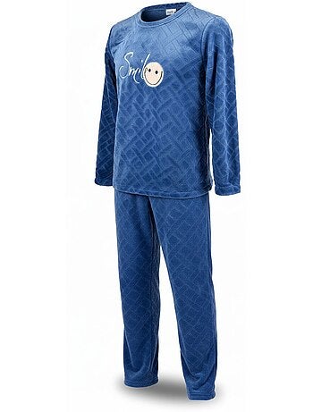 Pijama Homem Inverno Polar Macio SMILE