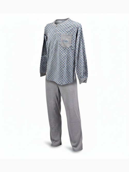 Pijama Homem Inverno Polar Premium CALM Z2550 - Kiabi