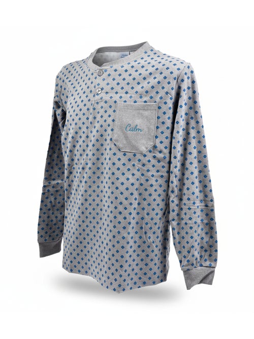 Pijama Homem Inverno Polar Premium CALM Z2550 - Kiabi