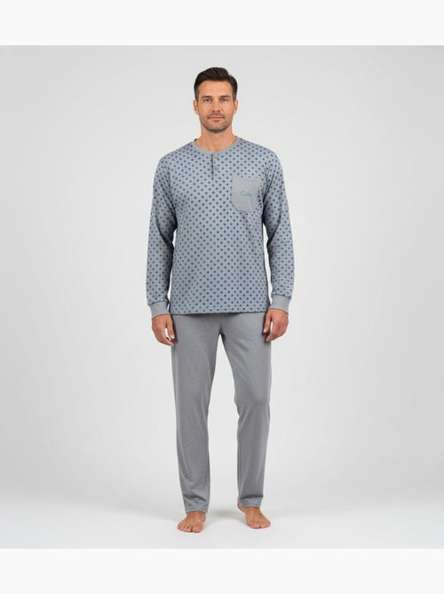 Pijama Homem Inverno Polar Premium CALM Z2550 - Kiabi