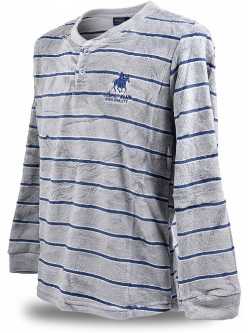 Pijama Homem Inverno Polar SECRET CLUB Z2653 - Kiabi